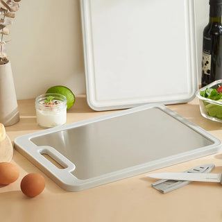 Neoflam Stainless Steel Double Sided Antibacterial Cutting Board