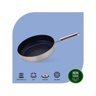 Neoflam Edge Stainless Steel 28cm Wok