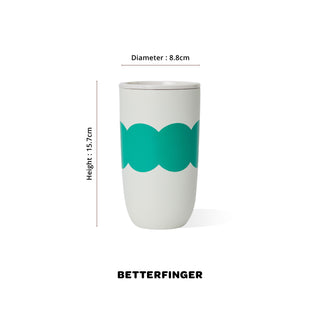 Neoflam Better Finger Flat Cap Tumbler Bla Bla 500ml