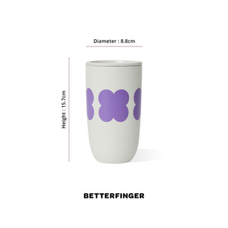 Neoflam Better Finger Flat Cap Tumbler Fluffy 500ml