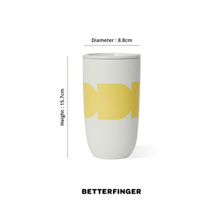 Neoflam Better Finger Flat Cap Tumbler Clang Clang 500ml