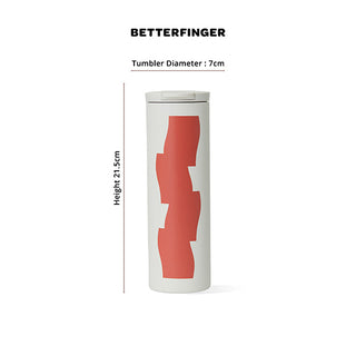 Neoflam Better Finger Tumbler 450ml Flamy