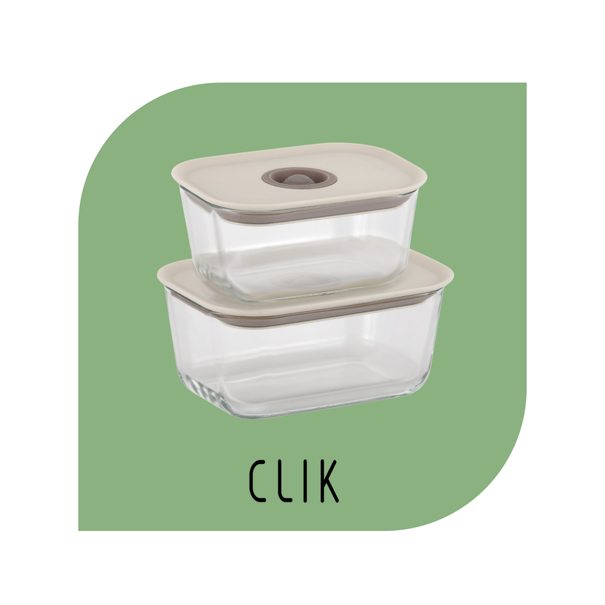 Neoflam CLIK Glass Container – Neoflam Malaysia