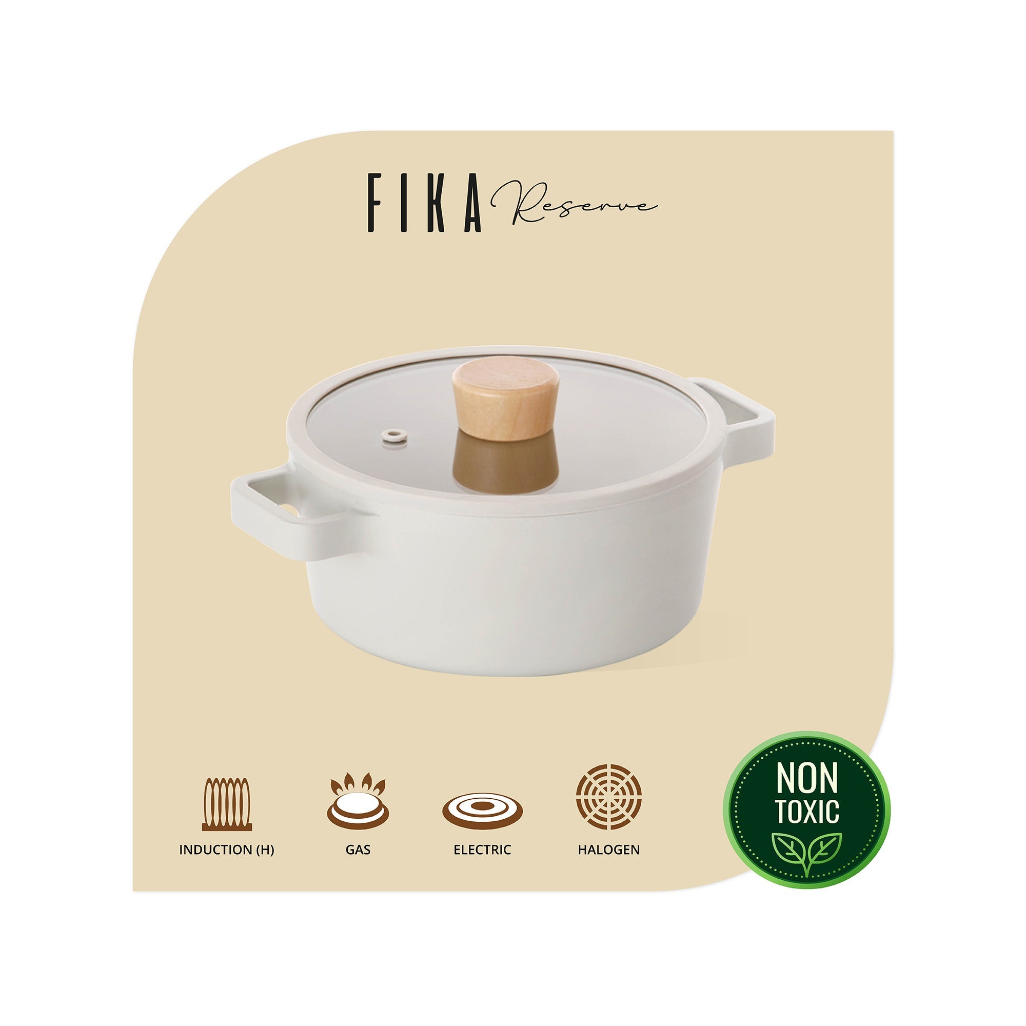Neoflam Fika Reserve 24cm Casserole Neoflam Malaysia