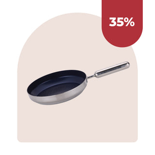 Neoflam Edge Stainless Steel 28cm Wok