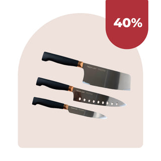 Neoflam Titanium Reinforced Stainless Steel Knives