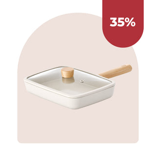 Neoflam FIKA Reserve 29cm Brunch Pan with Glass Lid