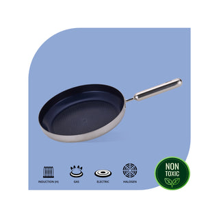 Neoflam Edge Stainless Steel 24cm Frypan