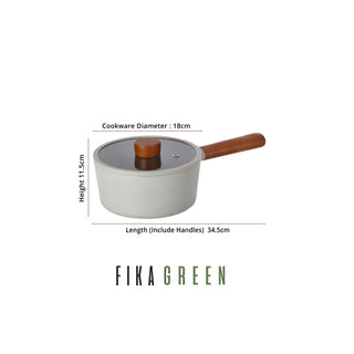 Neoflam FIKA Green 18cm Saucepan