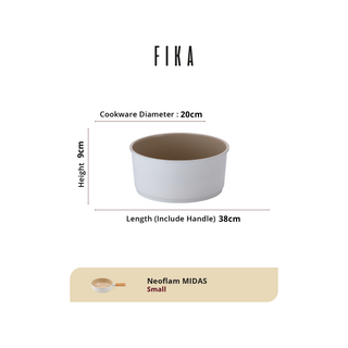 Neoflam FIKA MIDAS Plus Die-Casted 9pcs Set